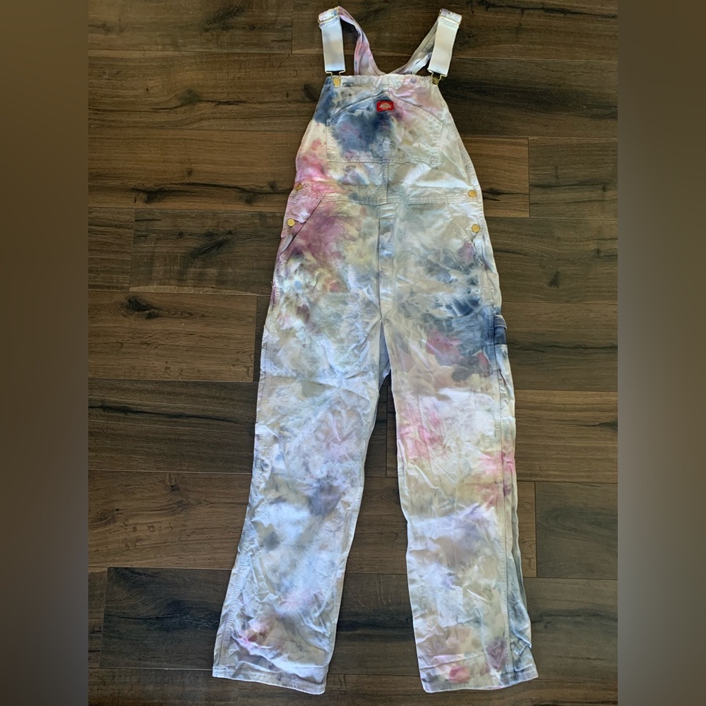 Riverside took and dye dickie overalls